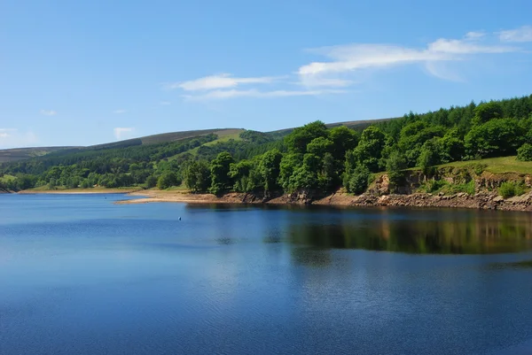 Goyt valley reservoir in the Peak District, England — Stock Photo, Image