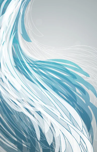 Abstract waves. Vector illustration. Vector Graphics