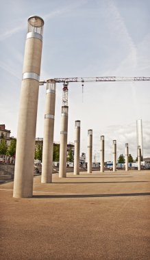Cardiff Pier Columns clipart