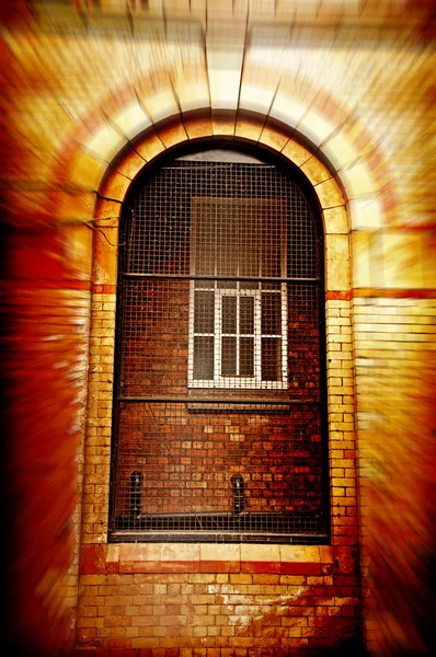 Viktoriansk byggnad gate — Stockfoto