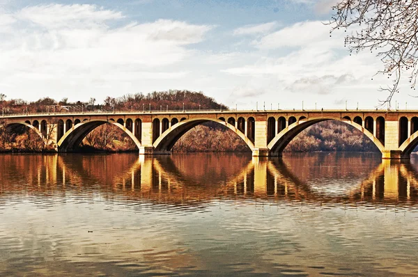 素朴なチェサピーク橋 — ストック写真