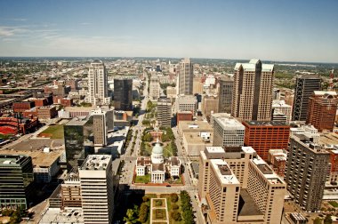 St Louis Aerial clipart