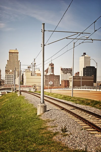 Memphis per spoor — Stockfoto