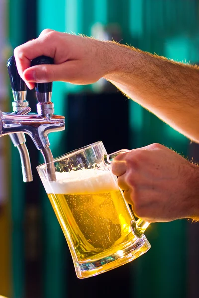 Draught beer — Stock Photo, Image