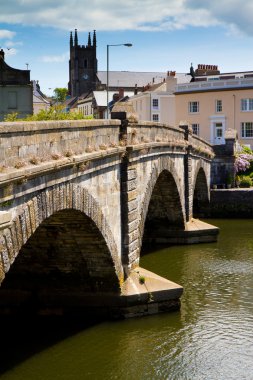 totnes devon kasabasında Totnes Köprüsü