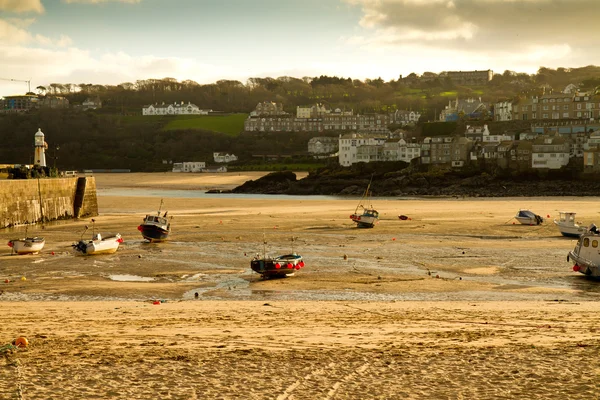 The sea is out at St Ives — Stock Photo, Image