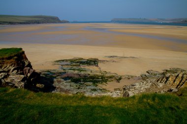 padstow, cornwall tarafından nehir deve kumlu Körfez