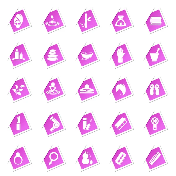 Sticker de Beauté et Icône de Mode — Image vectorielle