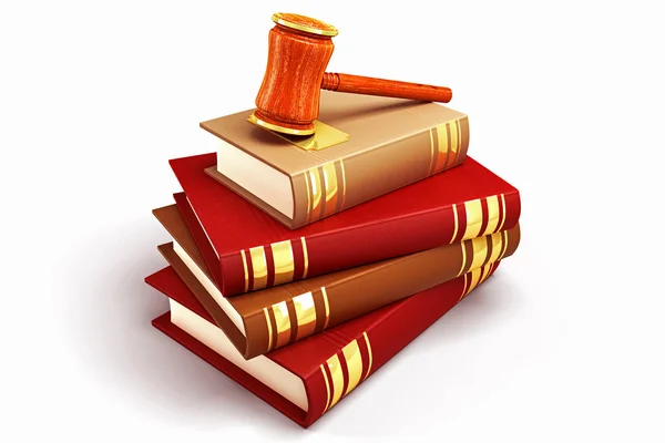 Podręcznik prawa — Zdjęcie stockowe
