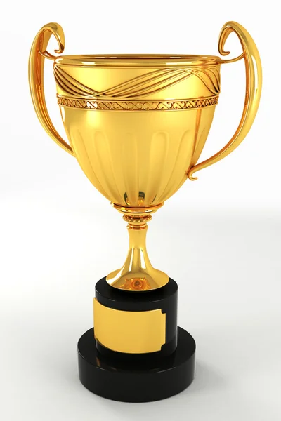 Gouden trofee — Stockfoto
