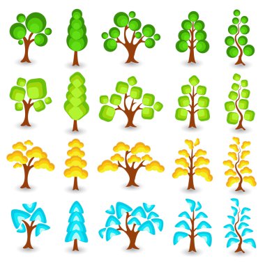 Collection of tree clipart