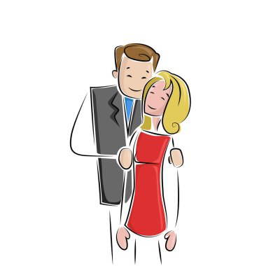 Sweet Couple clipart