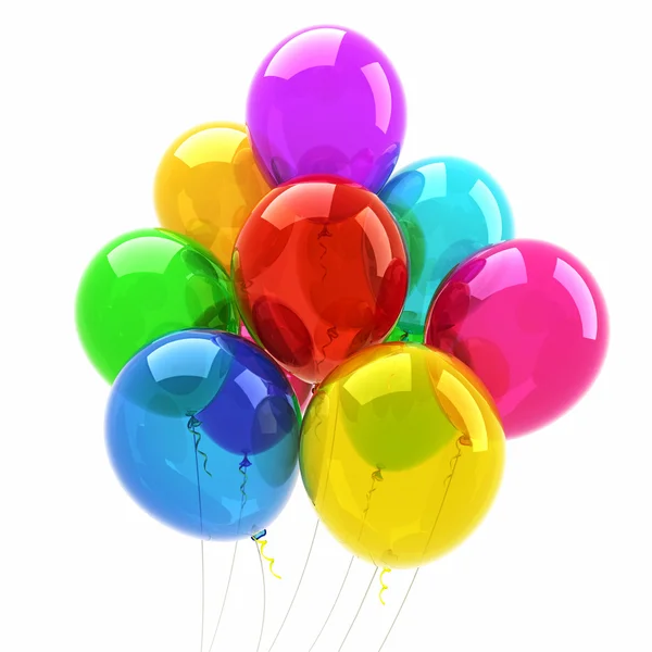Πολύχρωμο μπαλόνι — Φωτογραφία Αρχείου