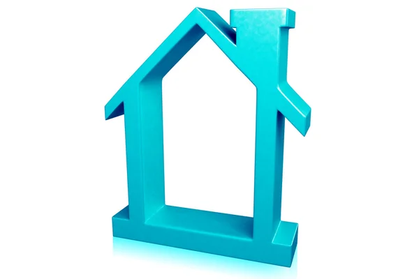 Ház-szimbólum — Stock Fotó