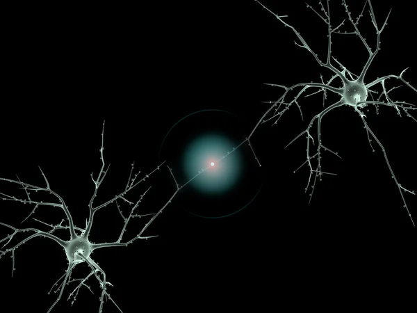 Cellkroppen av en neuron — Stockfoto