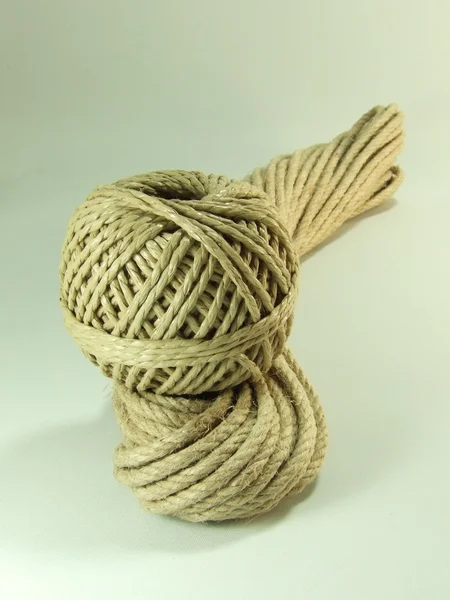 Рулони мотузку — стокове фото