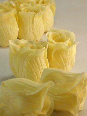 Sarı Gül kağıt sabun yapılır
