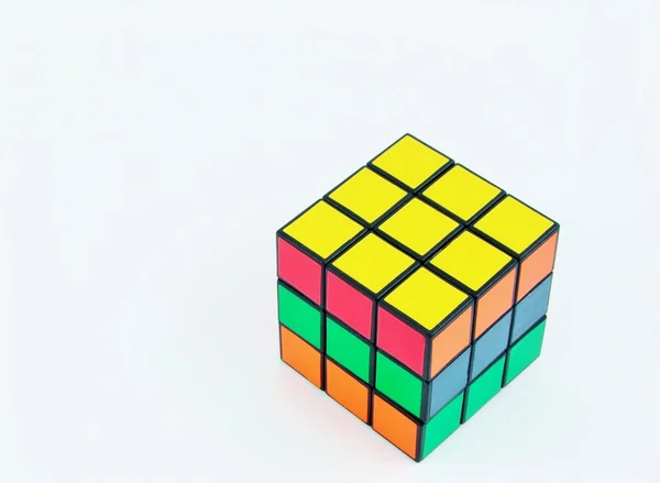 stock image Multi coloured cube puzzle