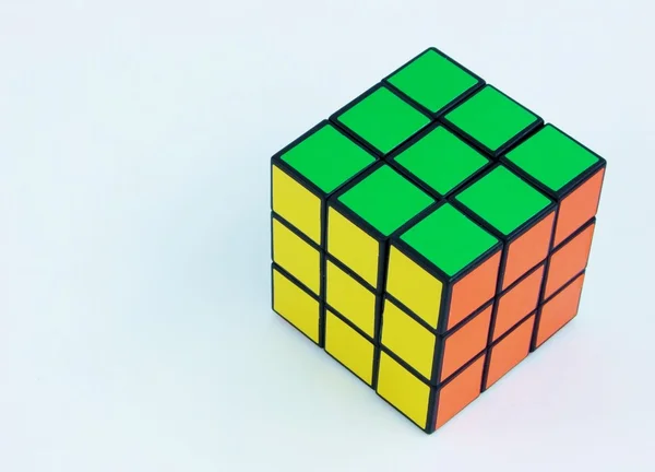 Stock image Multi coloured cube puzzle