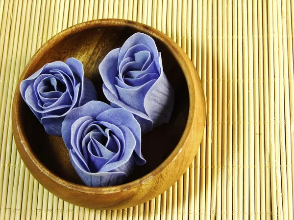 Colorate rose sapone di carta — Foto Stock