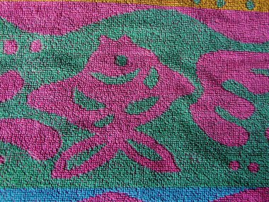 colroful dokulu arka plan