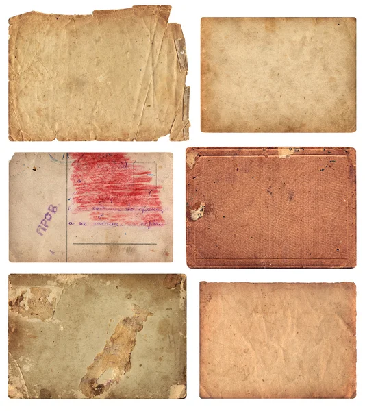 Grunge Paper Pieces — Stock Photo, Image