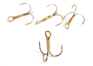 Fishing hooks clipart