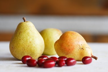 Autumn pears clipart