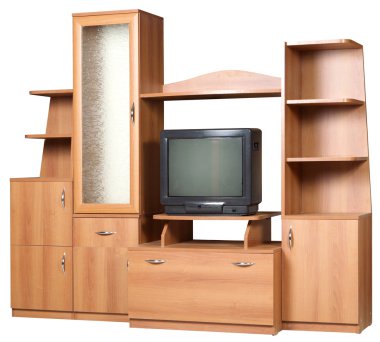 TV stand, isolated clipart