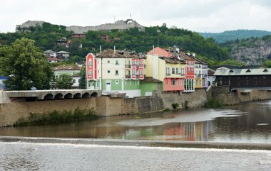 Center of Lovech town, Bulgaria clipart