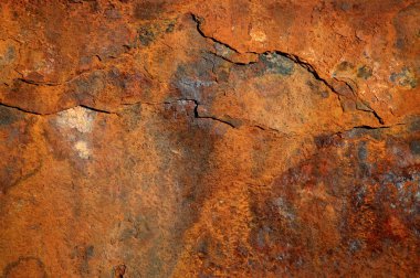 Rusty steel background clipart