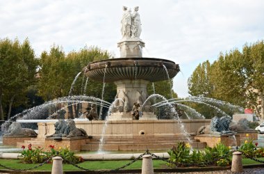 Çeşme la rotonde aix en Provence