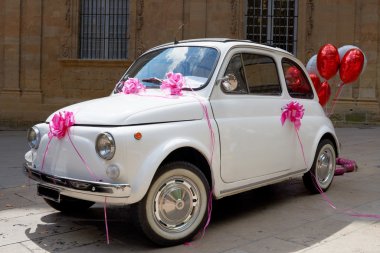 Wedding car clipart