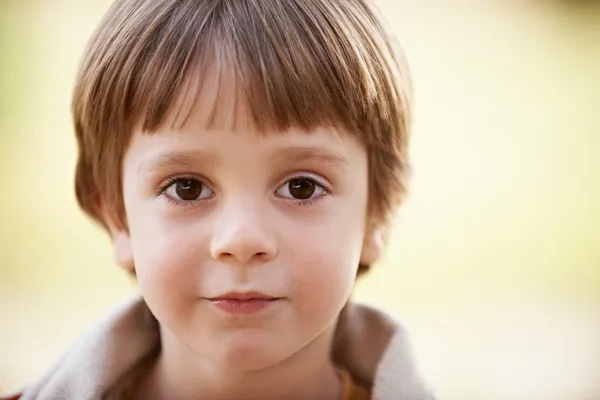 Mały chłopiec twarz — Zdjęcie stockowe