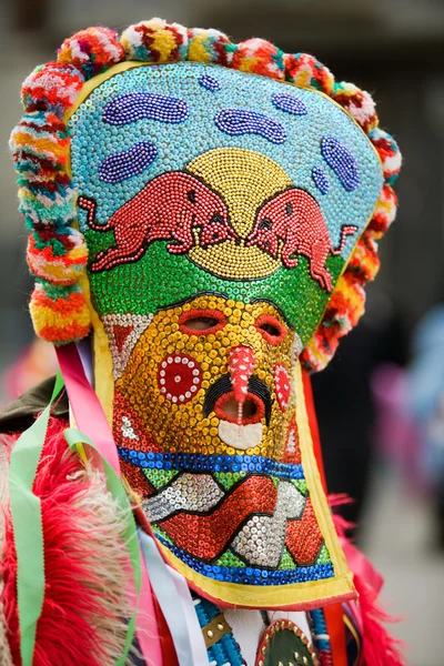 Máscara de mascarada - kukeri — Foto de Stock