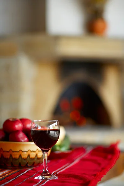 Copa de vino cabernet sauvignon — Foto de Stock