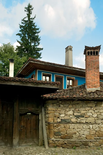 コプリフシツァ、ブルガリアの家 — ストック写真