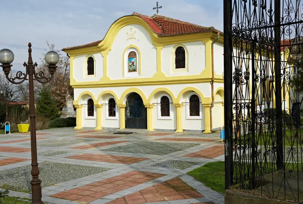 Kerk van de elhovo stad in Bulgarije — Stockfoto