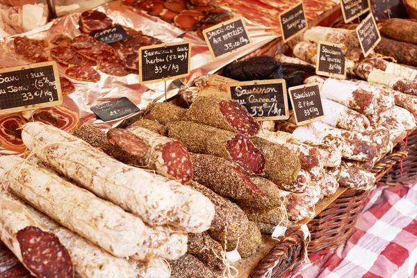 Колбаса в Экс-ан-Провансе — стоковое фото