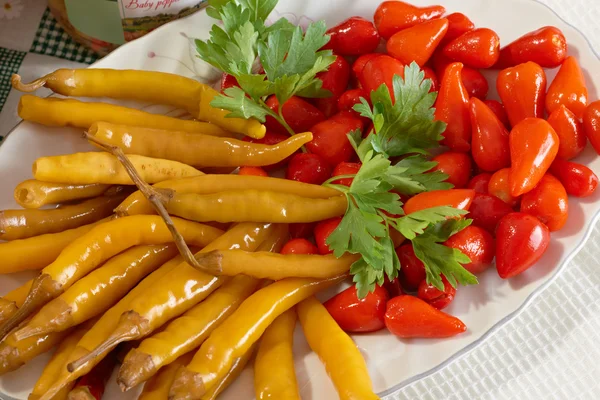 Horké pepperoni — Stock fotografie