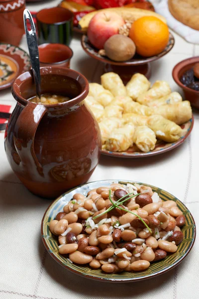 Bulgaarse bonen voedsel — Stockfoto