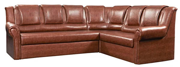 Furnitur tempat tidur sofa modern terisolasi — Stok Foto