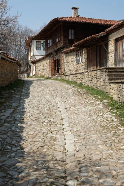 Street in Zheravna, Bulgaria — Stock Photo, Image