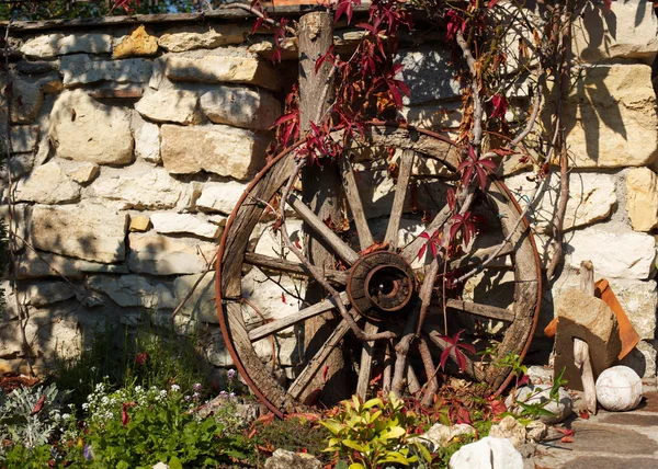 Traditionell trä hjul — Stockfoto