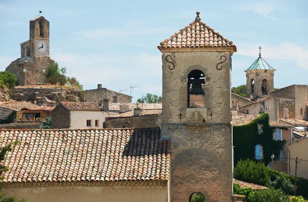 Vesnice lourmarin, Francie — Stock fotografie