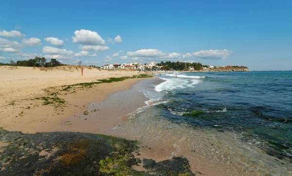 La playa del complejo vacacional Oasis en Bulgaria —  Fotos de Stock