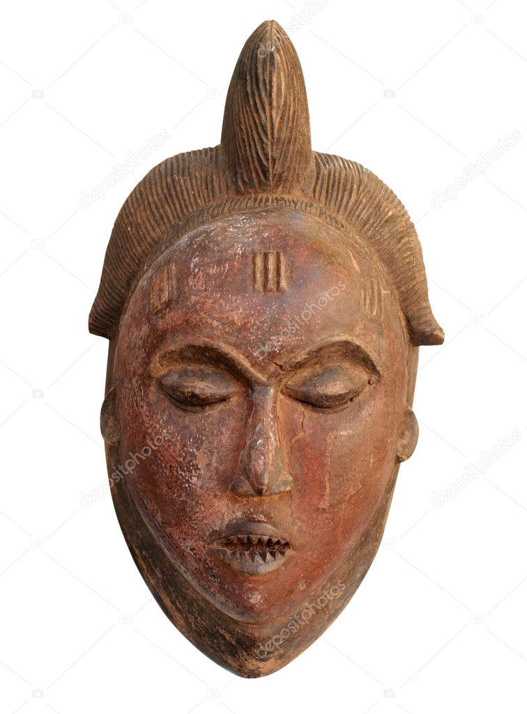 Old African mask