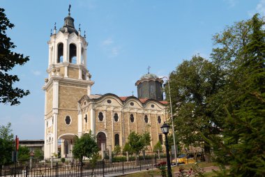 The church in Svishtov, Bulgaria clipart
