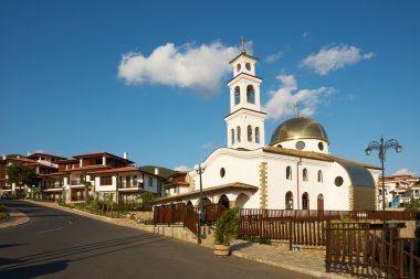 The new church in Sveti Vlas clipart