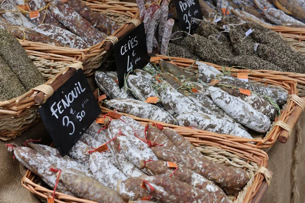 Salsichas francesas da Provença — Fotografia de Stock